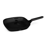 BERLINGER HAUS BH/8355 Grill pan with lid 28cm Black-Rose Gold