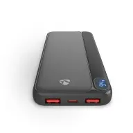 NEDIS extern acumulator 1xUSB-C 2xUSB-A 30A 10000mAh 20W negru PBKPD20W125BK