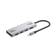 GEMBIRD 4-portos USB 3.2 (Gen 1) Type-C hub srebrno UHB-CM-U310-A4-01