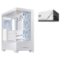 ASUS A31 PLUS TG ARGB alb + AP-750G sursă de alimentare A31 PLUS/WT/TG/ARGB + AP-750G