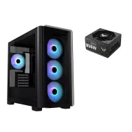 ASUS A23 Plus TG ARGB crno + TUF Gaming 850G napajanje A23 PLUS TG/ARGB FANS+TUF-GAMING-850