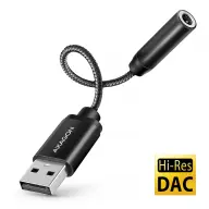 AXAGON USB-A Hi-Res DAC audio adapter ADA-HA SNDAX698