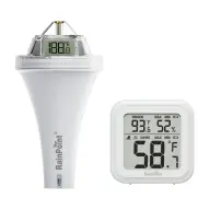 RAINPOINT Vezeték nélküli medencehőmérő IP68 LCD vevővel HCS565ARF+HCS015T2H