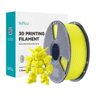 SUNLU PLA+ 2.0 filament sárga 1.75mm ±002mm PLA+ 2.0 Y