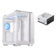 ASUS TUF Gaming GT502 Plus + 850W napajanje bijelo GT502 PLUS/WHT/TG + AP-850G