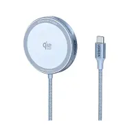 UGREEN MagFlow Qi2.2 vezeték nélküli töltő 25W ezüst 55959