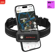SATELLAI Go GPS kutyanyakörv L méret fekete TG1-EU-BK-L-LT