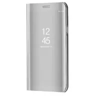 ZONE Smart View Cover oldalra nyíló tok hívás mutatóval Samsung Galaxy A10e ezüst (utángyártott)