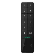 AJAX Keypad Outdoor vanjski operater čitač kartica crno KEYPAD-OUTDOOR-BLACK