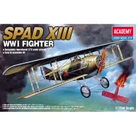 ACADEMY HOBBY MODELL KITS 1/72 Spad XIII első világháborús vadászgép modell AC12446