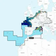 Európa Közép- és Nyugat térkép SD kártya 010-C1275-00