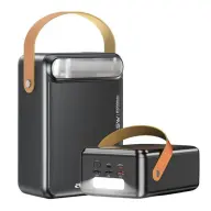 AWEI P102K Powerbank 3 USB+2 Type-C 80000mAh 22.5W PD LED fekete