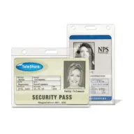 3L Safety ID card holder case horizontal 91x68mm 10 pcs 3L11305