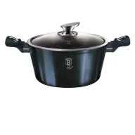 BERLINGER HAUS Metallic Line Aquamarine Edition Casserole 30cm lid BH/7148