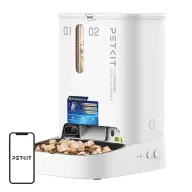 PETKIT P592 Yumshare Dual Hopper 2 okos ételadagoló kamerával fehér