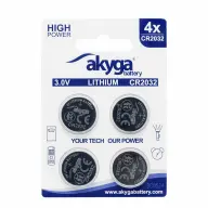 AKYGA CR2032 element 3V 210mAh 4 kom/blister AKY2100