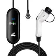 AKYGA Töltőkábel elektronisch autóhoz GB/T LCD 1-fázisú 16A 3.8kW 5m AK-EC-23
