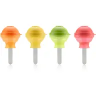 LÉKUÉ Ice Lollipop Moulds jégnyalóka maker forma set 4pcs multicolored LK890529