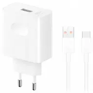 HONOR SuperCharge 80W network charger USB-C cable white
