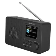 LAMAX RadioVox1 DAB+ FM Bluetooth Radio bunt TFT mit Display