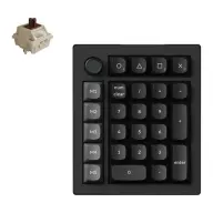 KEYCHRON V0 Ultra 8K Bluetooth Draht ohne Silk POM Brown numerisch Tastaturen schwarz V0U-D3