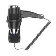 GREENCLEAN Hajszárító fekete on-off kapcsoló 1400W 2 fokozat borotválkozó dugaljjal GCPPM14N