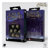Q WORKSHOP Call of Cthulhu kék-zöld & arany dobókocka készlet DNDDICE211