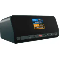 ICY BOX IB-DK2300-CH USB Type-C dokkolóállomás LCD kijelzővel antracit 61215