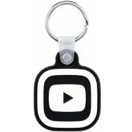 NFC kulcstartó Youtube logóval fekete/fehér TS15652
