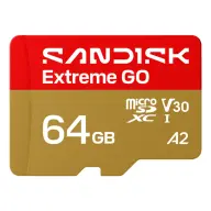 SANDISK Extreme GO 64GB MicroSDXC 170 MB/s SDSQXGN-064G-GN6MN