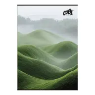 VICTORIA COOL Füzet tűzött A4 sima 80 lap Green Calm ISVFC126