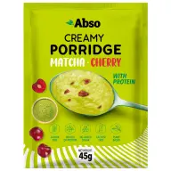 Absorice krémes rizskása matcha porral és liofilizált meggy 45 g