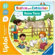 RAVENSBURGER TIPTOI tanulókönyv Állatkeresés és felfedezés NÉMET nyelvű 49290