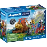 PLAYMOBIL Knights Oroszlánlovag ágyúval 72115