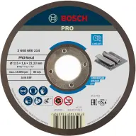 BOSCH PRO Metal vágótárcsa 115 mm 2608600214