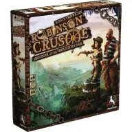 PEGASUS SPIELE Robinson Crusoe - Abenteuer auf der Verfluchten Insel társasjáték német változat 51945G