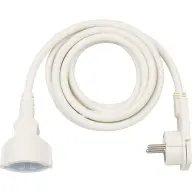 BRENNENSTUHL Extension lead with right-angle flat plug 3m white 1372716 1168980230