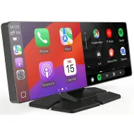 TREVI Autós multimédia monitor vezeték nélküli CarPlay Android Auto DVR MDV 1000