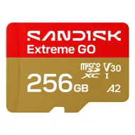 SANDISK Extreme GO 256GB MicroSDXC 240 MB/s SDSQXGN-256G-GN6MN