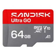 SANDISK Ultra GO 64GB MicroSDXC 140 MB/s SDSQUGN-064G-GN6MN