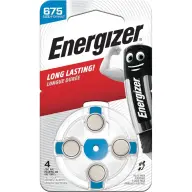ENERGIZER Zinc Air 675 hallókészülék gombelem 4db ZA675EN-DP4