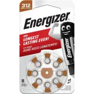 ENERGIZER 312 1.4V hallókészülék elem 8db ZA312EN-DP8