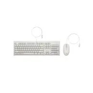 HP 225 kabelgebunden Maus und Tastaturen ungarisch Weiß AW5S6AA#AKC