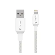 TACTICAL Stitch Thread USB / Lightning töltő- és adatkábel 2m fehér 57983126578