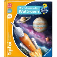 RAVENSBURGER TIPTOI Lernbuch Wieso Weshalb Warum Világűr felfedezése NÉMET nyelvű 49295