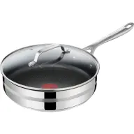 TEFAL Cook Smart by Jamie Oliver sauté pan with lid 25cm stainless steel E31033
