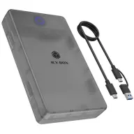 ICY BOX IB-388-CU3 2.5"/3.5" SATA SSD/HDD outer house USB-C 3.2 Gen 1 black 60928