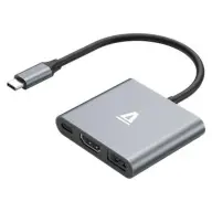 AVAX USB-C hub 3 port HDMI 4K/60Hz PD 100W aluminium AXHB9031