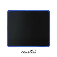 BLACKBIRD Gamer Mauspad NanoGlide 21x25cm 3mm Blau genäht Kante BH1832