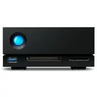 LACIE 1big Dock 30TB 3.5" USB 3.1 + Thunderbolt 3 Fekete STHS30000800